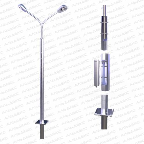 Опора освещения НФГ-10,0(75)-05-ц