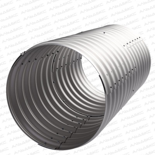 Труба ЛМГ (МГК) 25.25 130×32,5 цинк