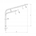 Консольный кронштейн двухрожковый К9-2,0-2,5-1-1